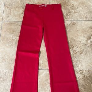 Beta brand bootcut red dress pant. Medium.